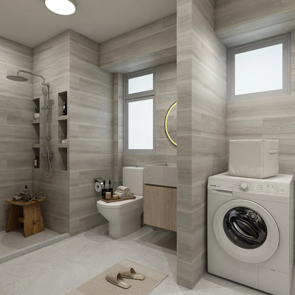 image of a HDB resale flat toilet makeover