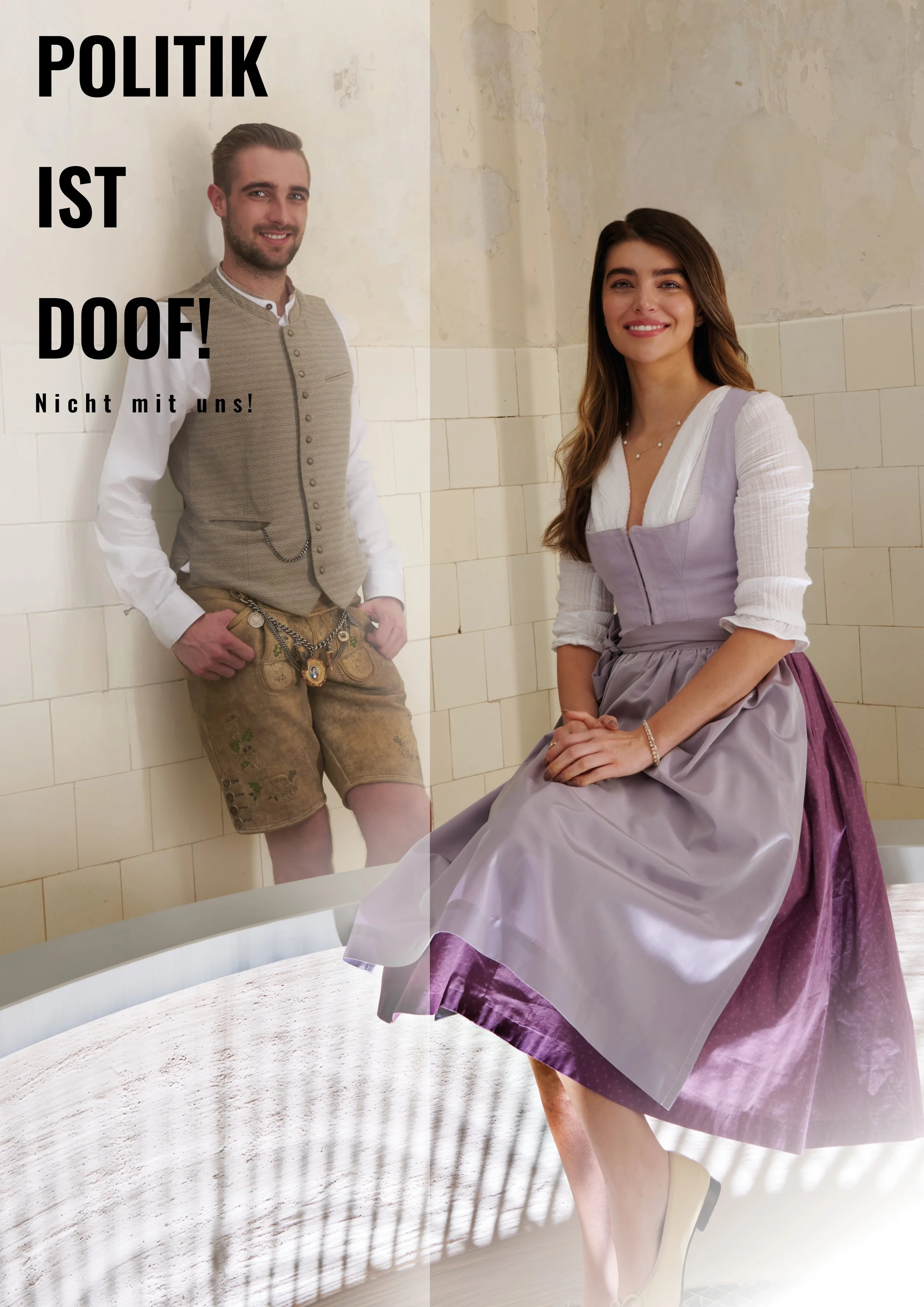 „Politik ist doof!“ ist die Stimme vieler junger Menschen, wenn Politik wie Show wirkt. „Nicht mit uns!“ steht für echte Lösungen.