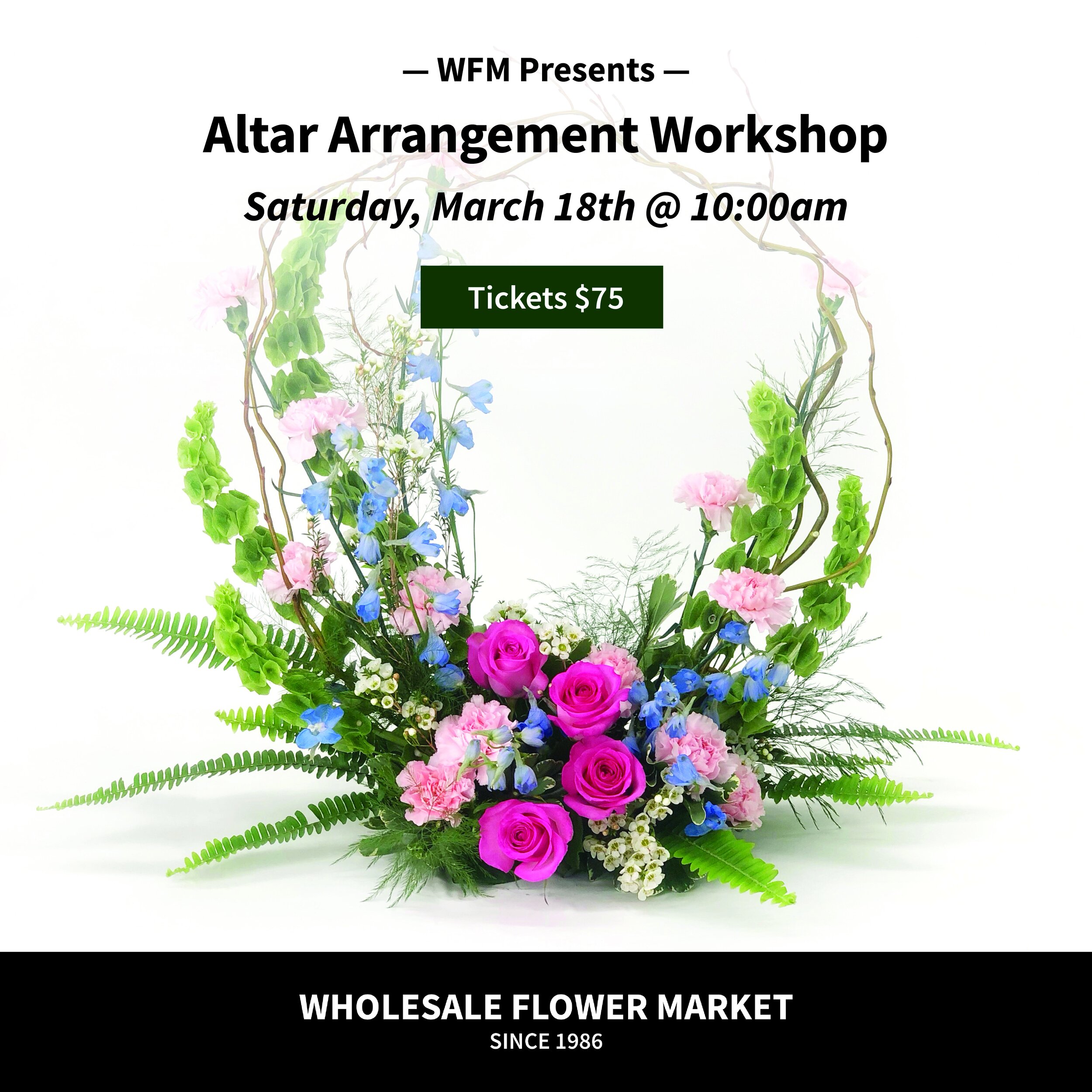 Altar Arrangement Workshop