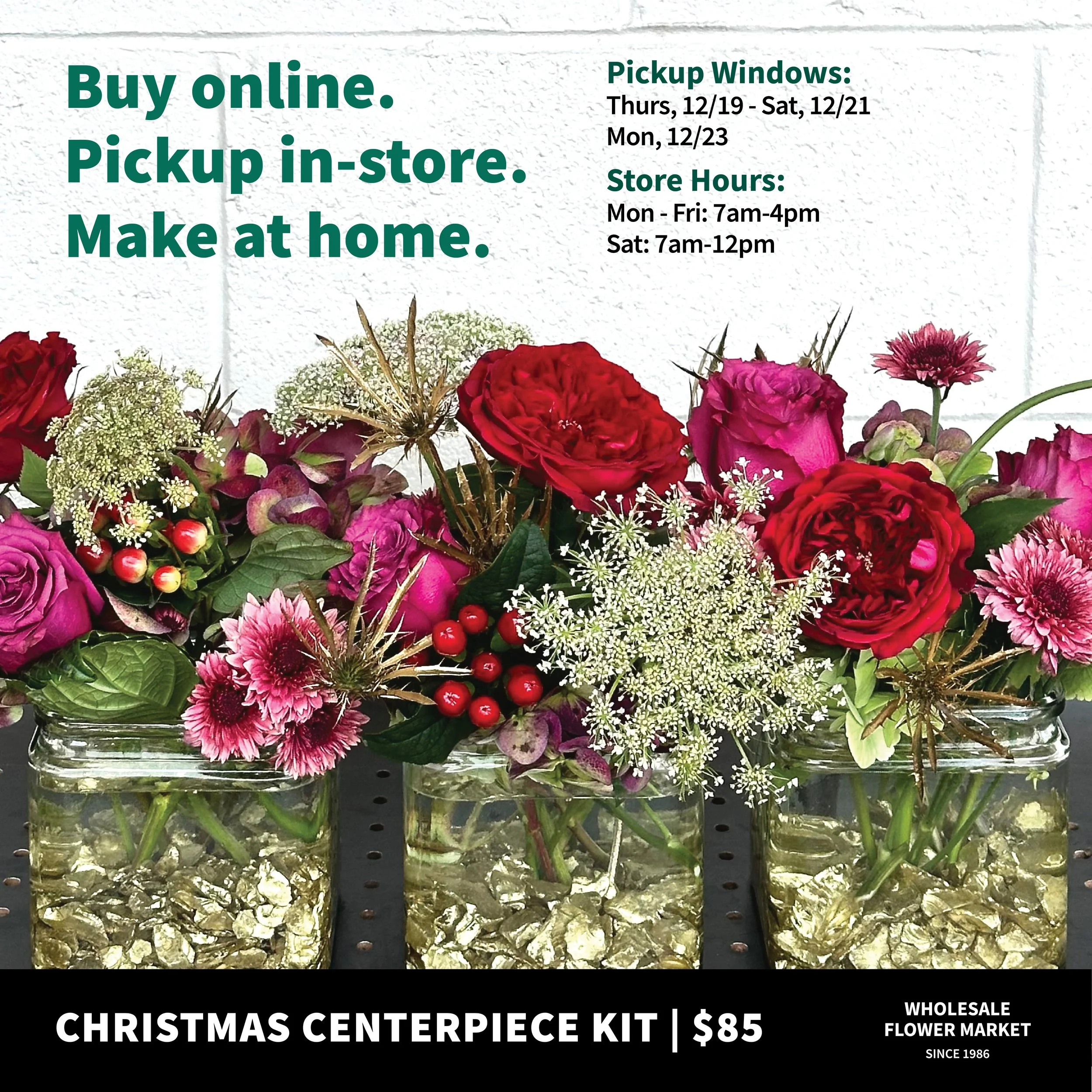 Cube Trio Centerpiece Kit