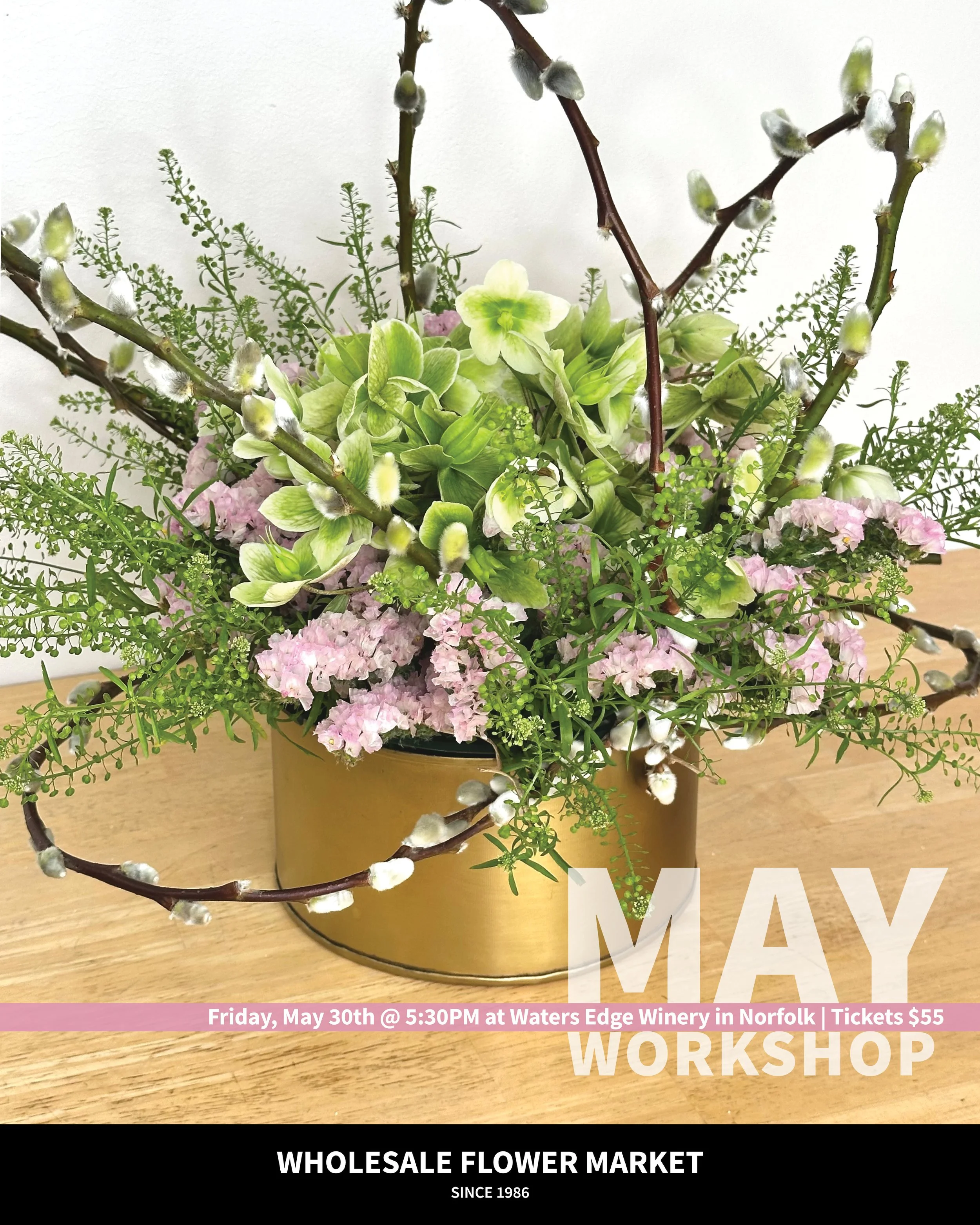 May Workshop @ Waters Edge Winery
