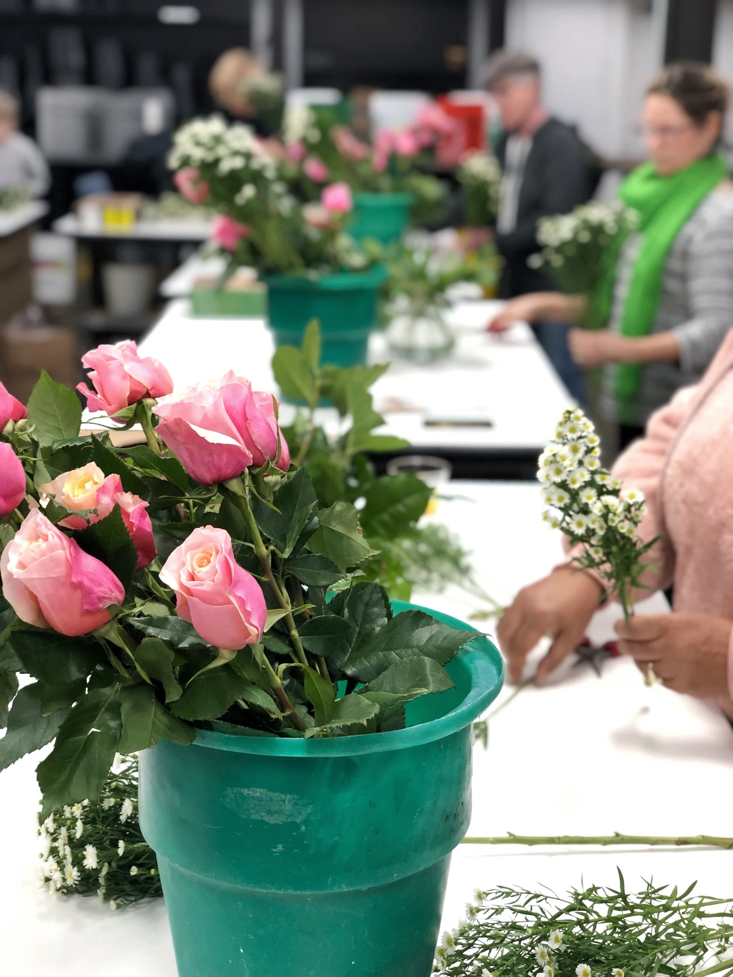 Girls' Night Floral Design Party