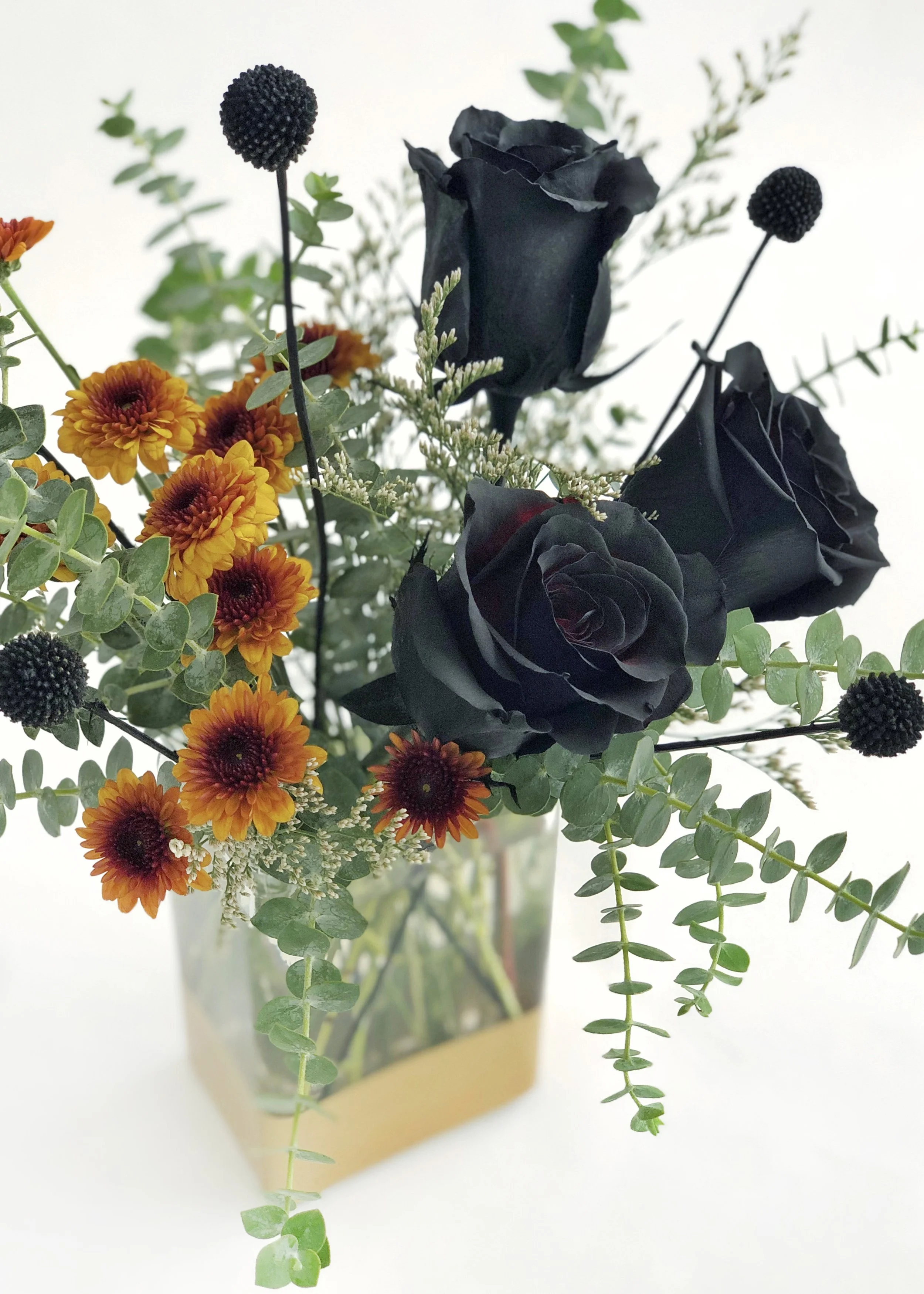Spooky Vase Arrangement