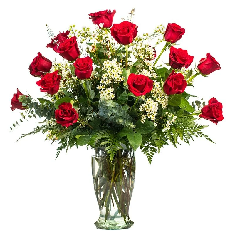 Premium Two Dozen Rose Arrangement
