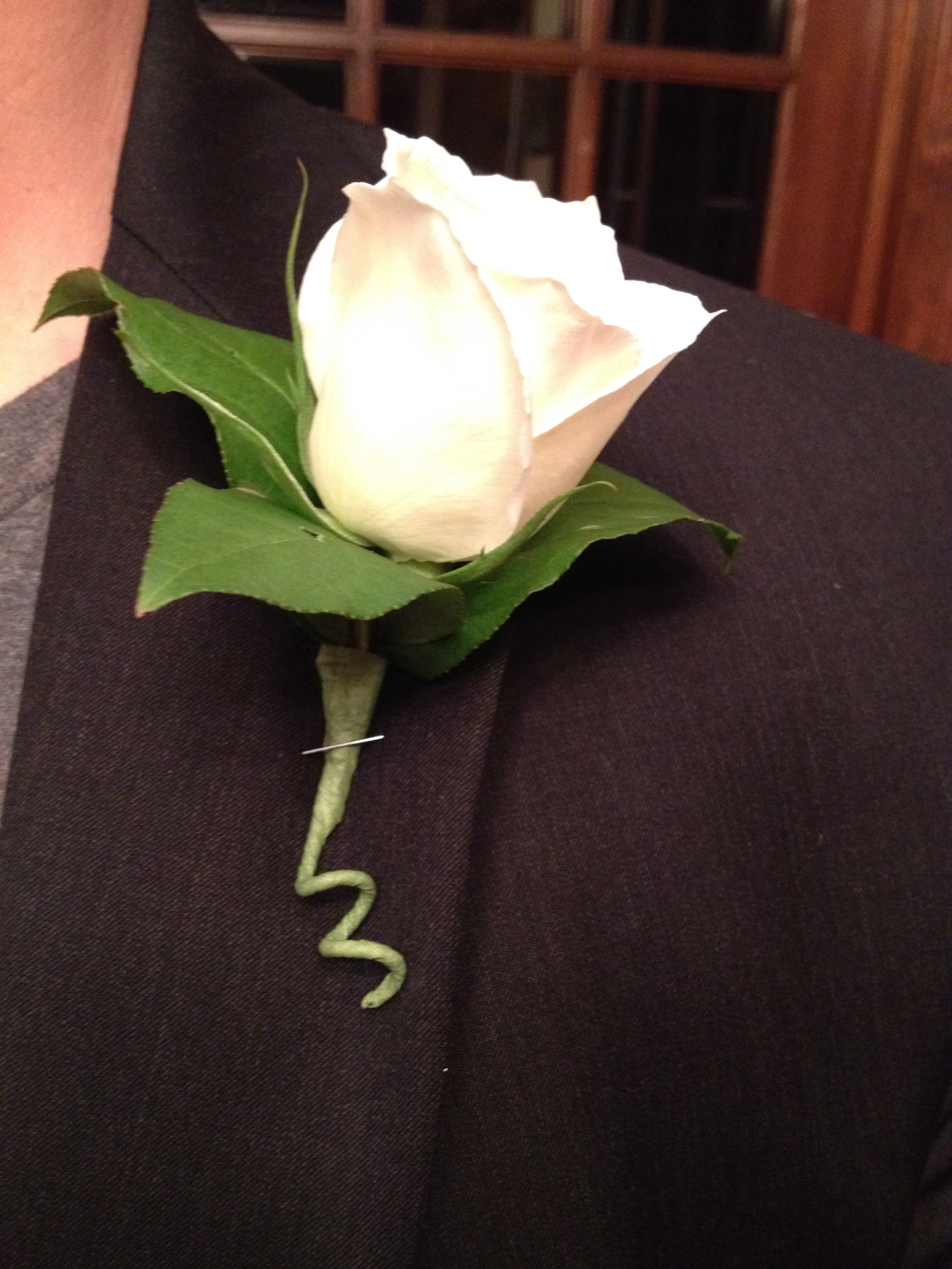 How To: Pin on a Boutonniere