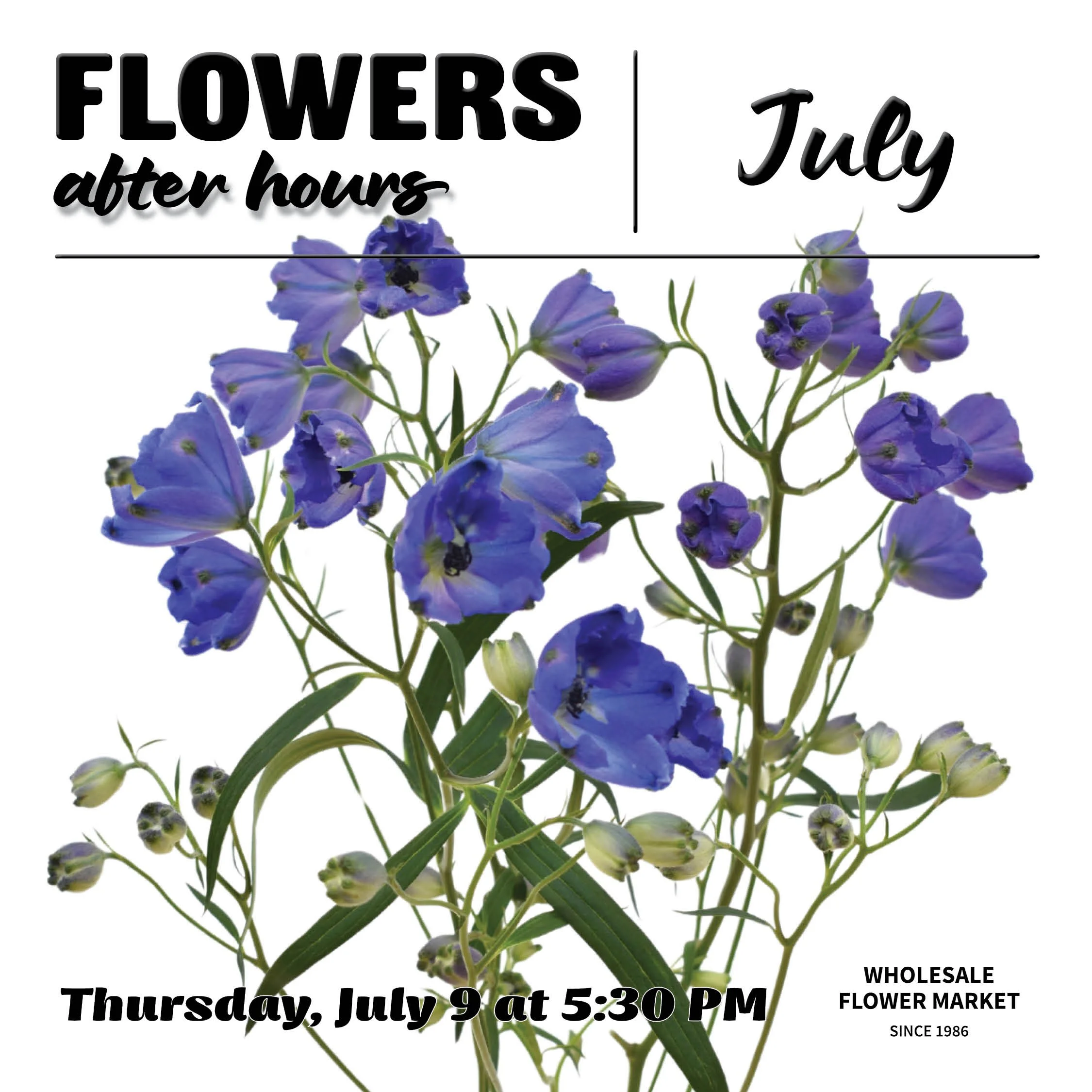 Flowers After Hours: July 2026