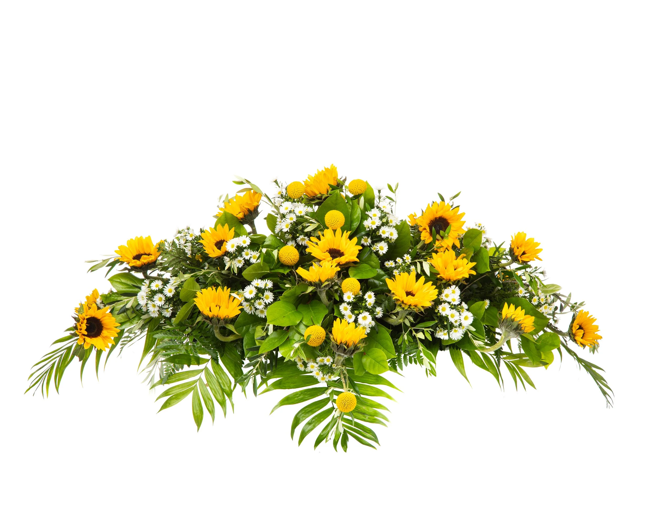Sunflower Casket Spray