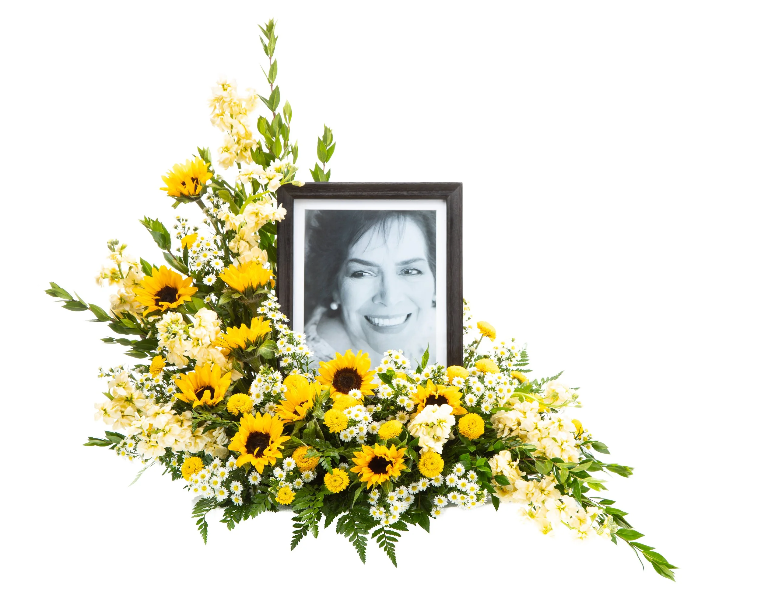 Sunflower Memorial Arrangement