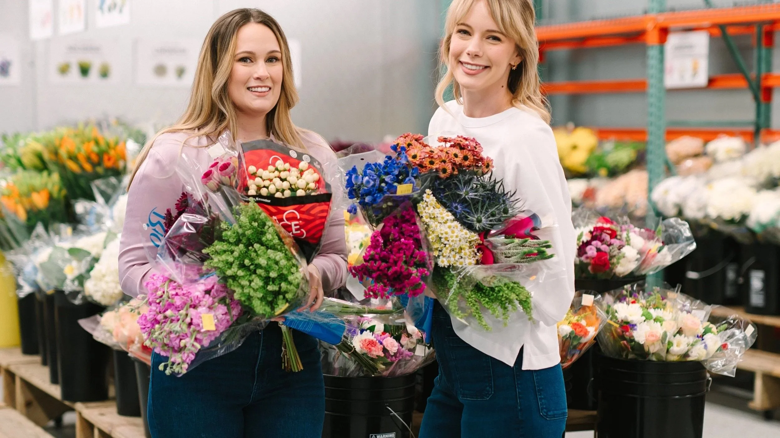 Wholesale Flower Market Sisters Emily Leigh