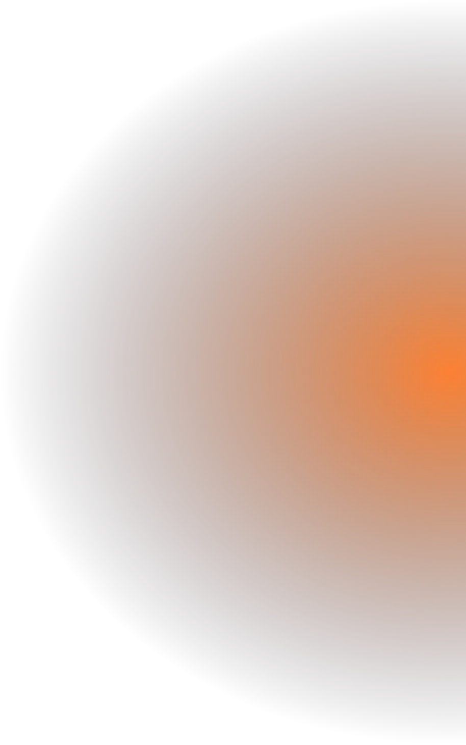 orange circular gradient