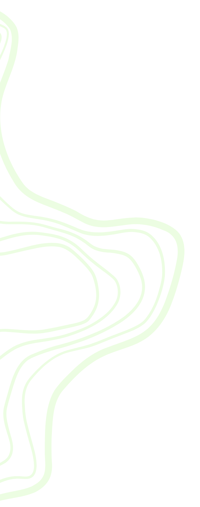 Close-up of a stylized, white, wavy line pattern on a black background.