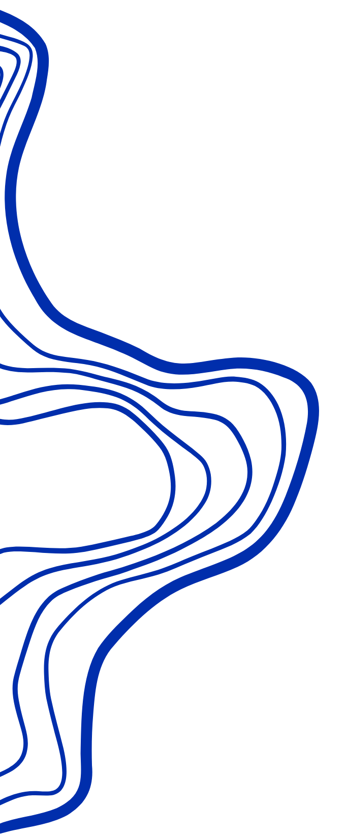 Abstract dark blue flowing, layered lines resembling a geode pattern or contour lines.
