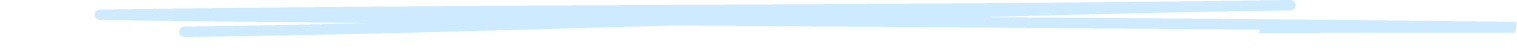 light blue hand drawn line.