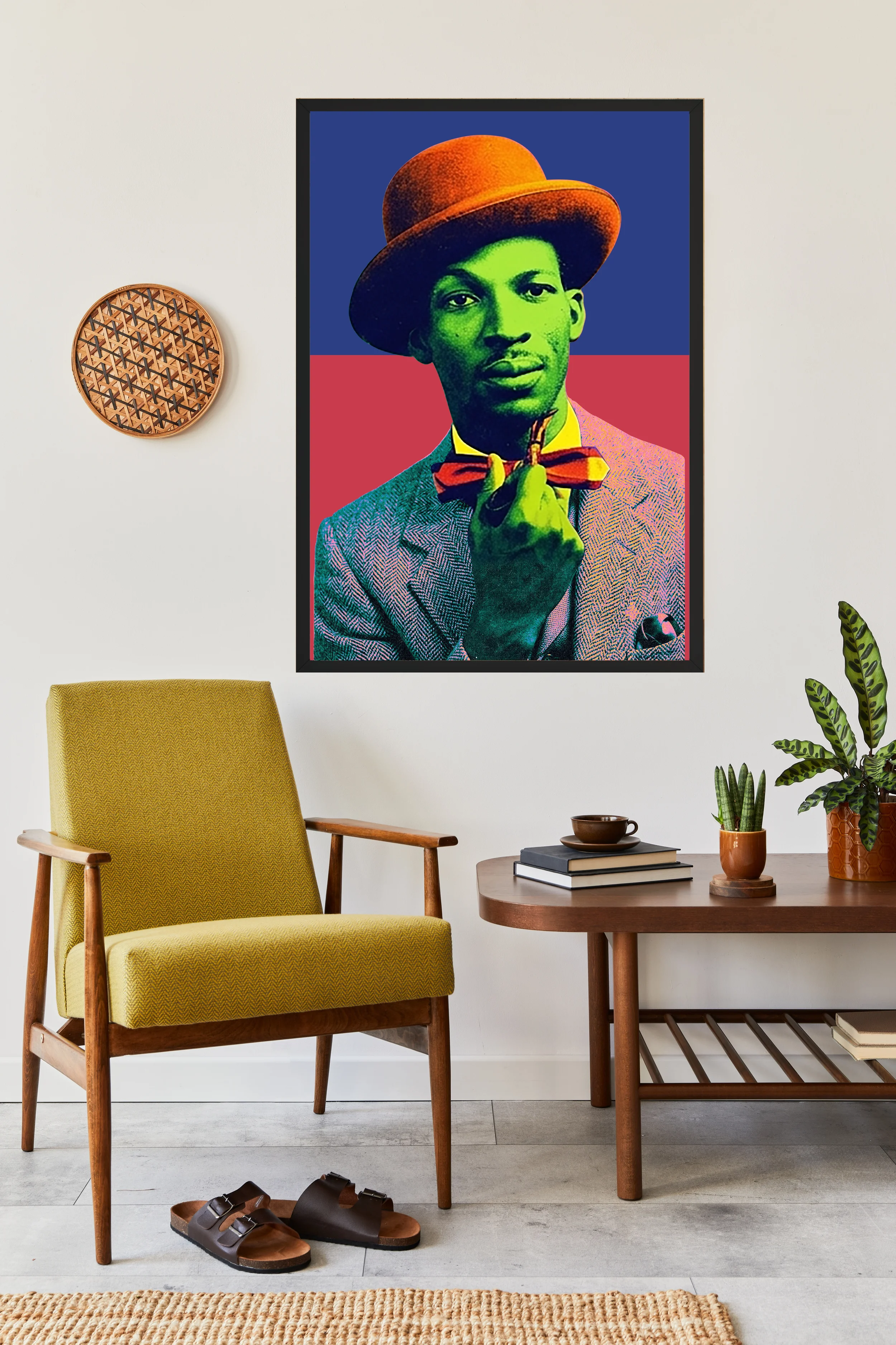 Jacques Stephane Alexis. Pop Art Photo Effect Wall 13''X19'