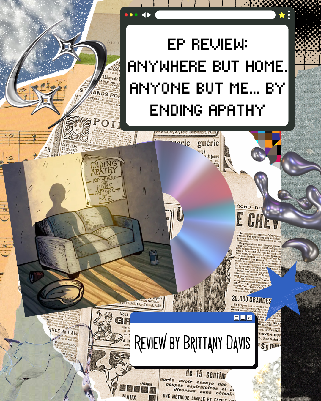 EP Review: Anywhere But Home,Anyone But Me... by Ending Apathy