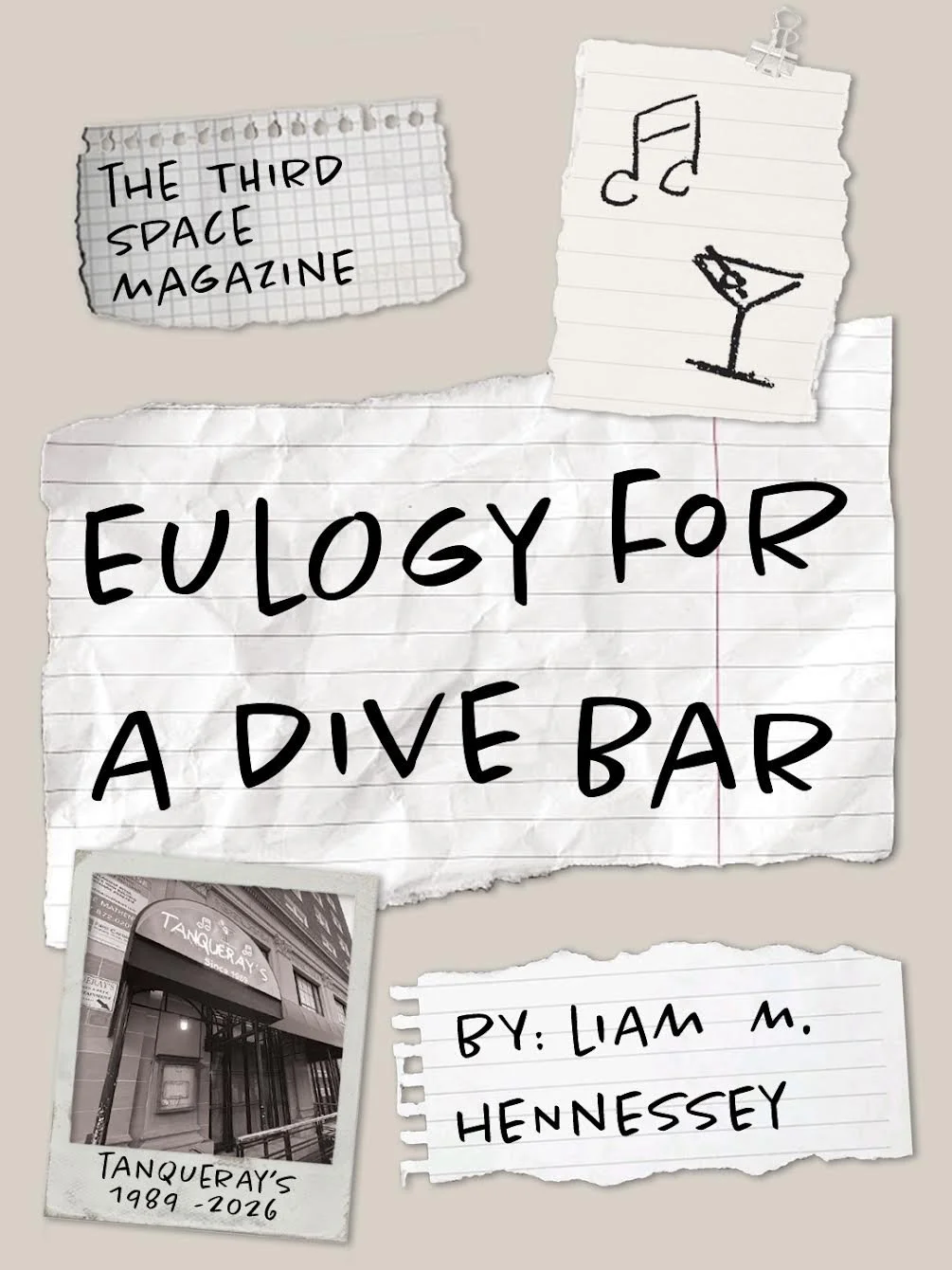 Three Months without Orlando’s Tanqueray