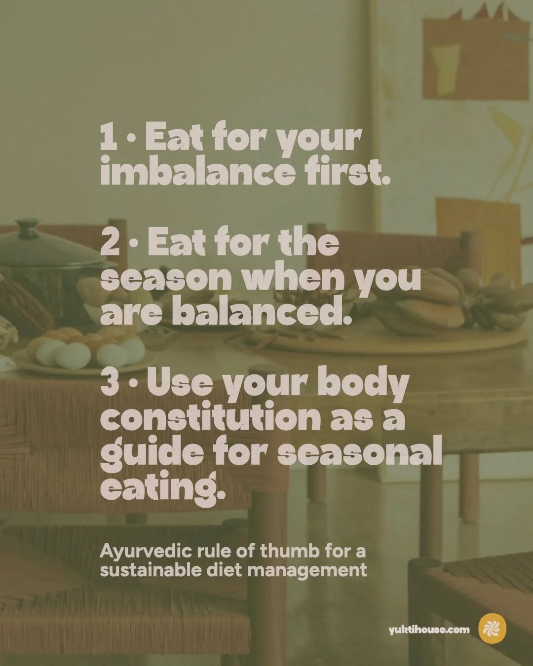 How to navigate lifelong diet management. Listen to your body and adapt to the season. Understand your vulnerabilities and personal tendencies, and let them guide your long-term choices.

#ayurveda #ayurvedalifestyle #nutrition #ayurvedicnutrition #h