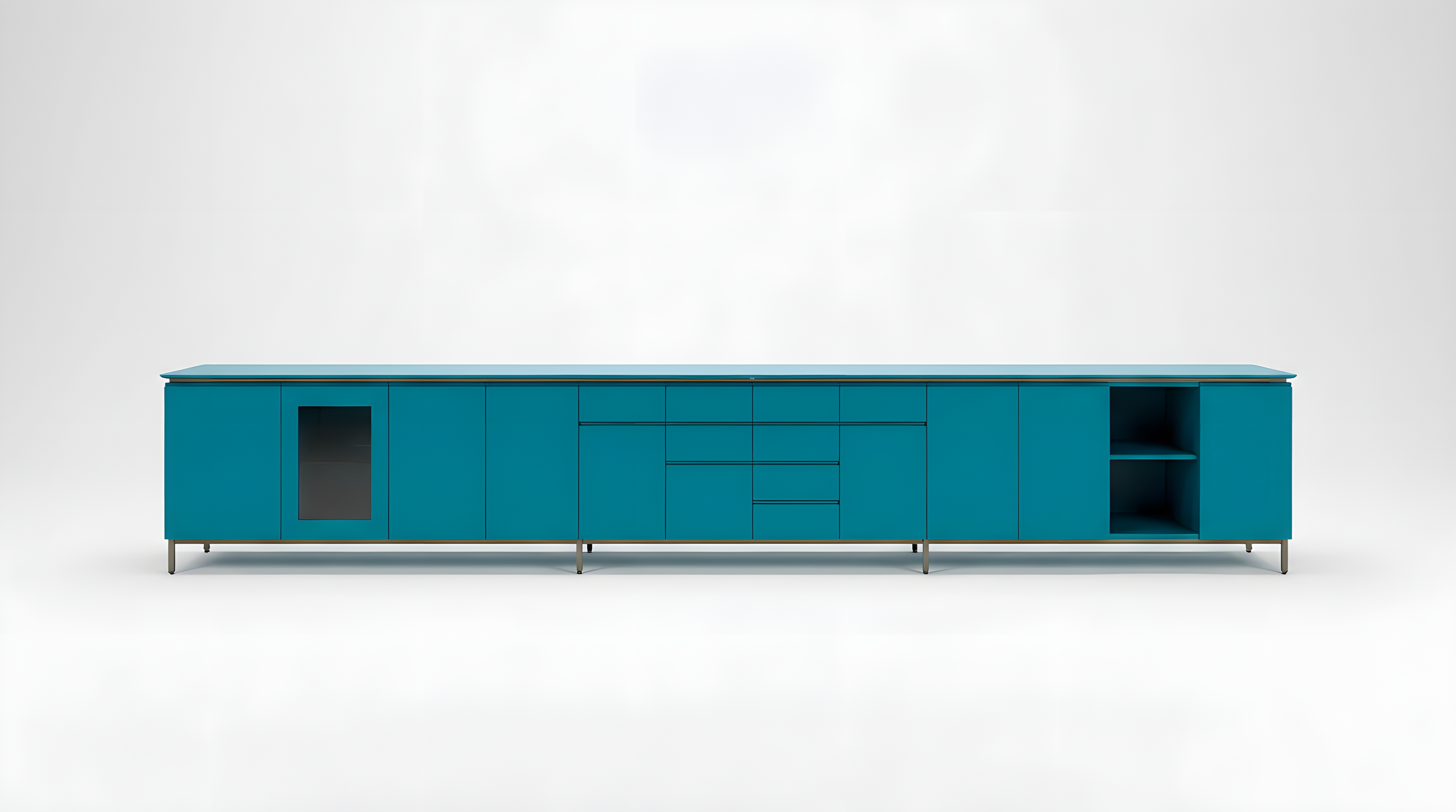 Prismatique Parsons Rasised Base Credenza.png