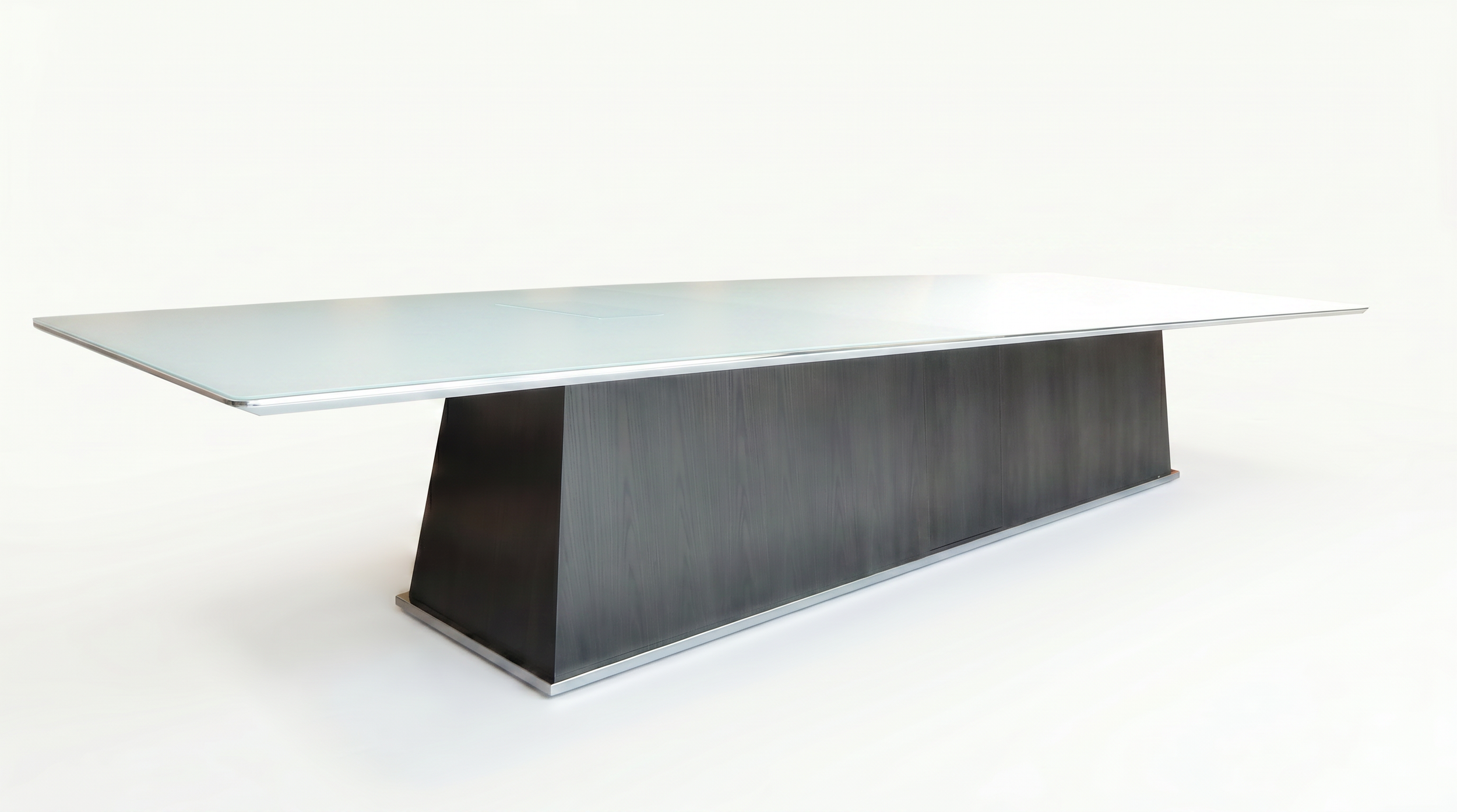 Large Paros rectangle conference room table