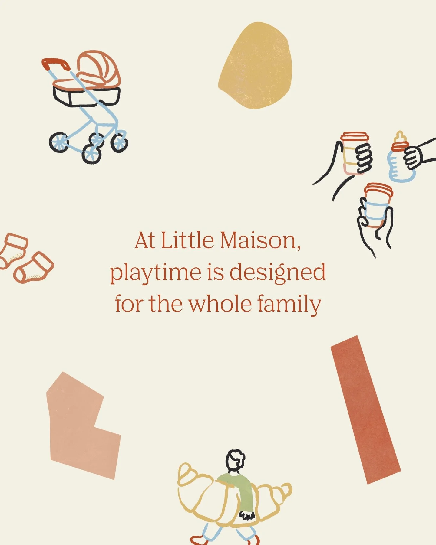 A space for kids to explore freely in a thoughtfully designed space, while parents enjoy good coffee and a moment that feels a little less chaotic.