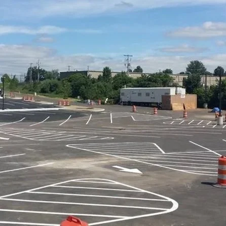 Re-Stripe Parking Lots