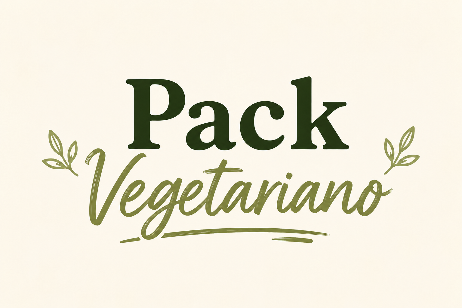 Pack Vegetariano