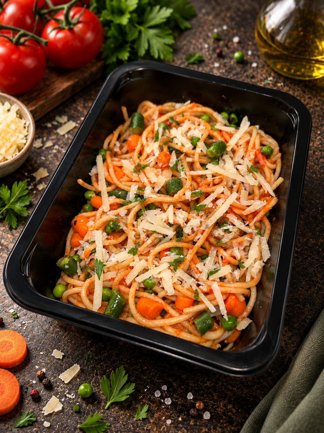 Esparguete com Molho Pomodoro