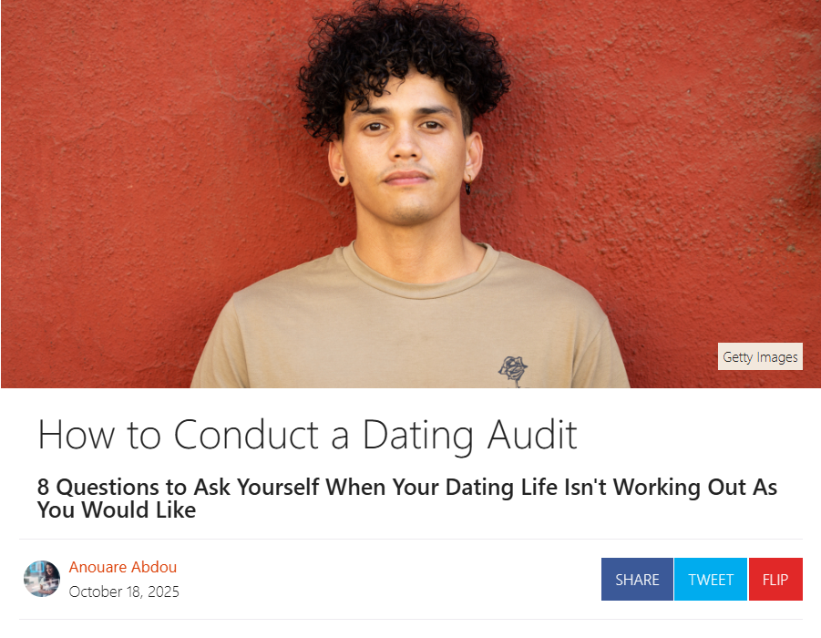 How to Conduct a Dating Audit