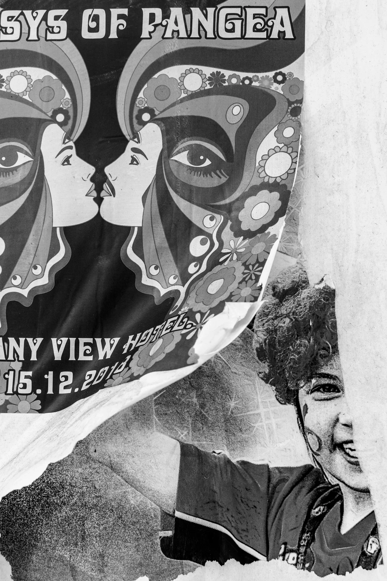 Street Details Faces - Black & White