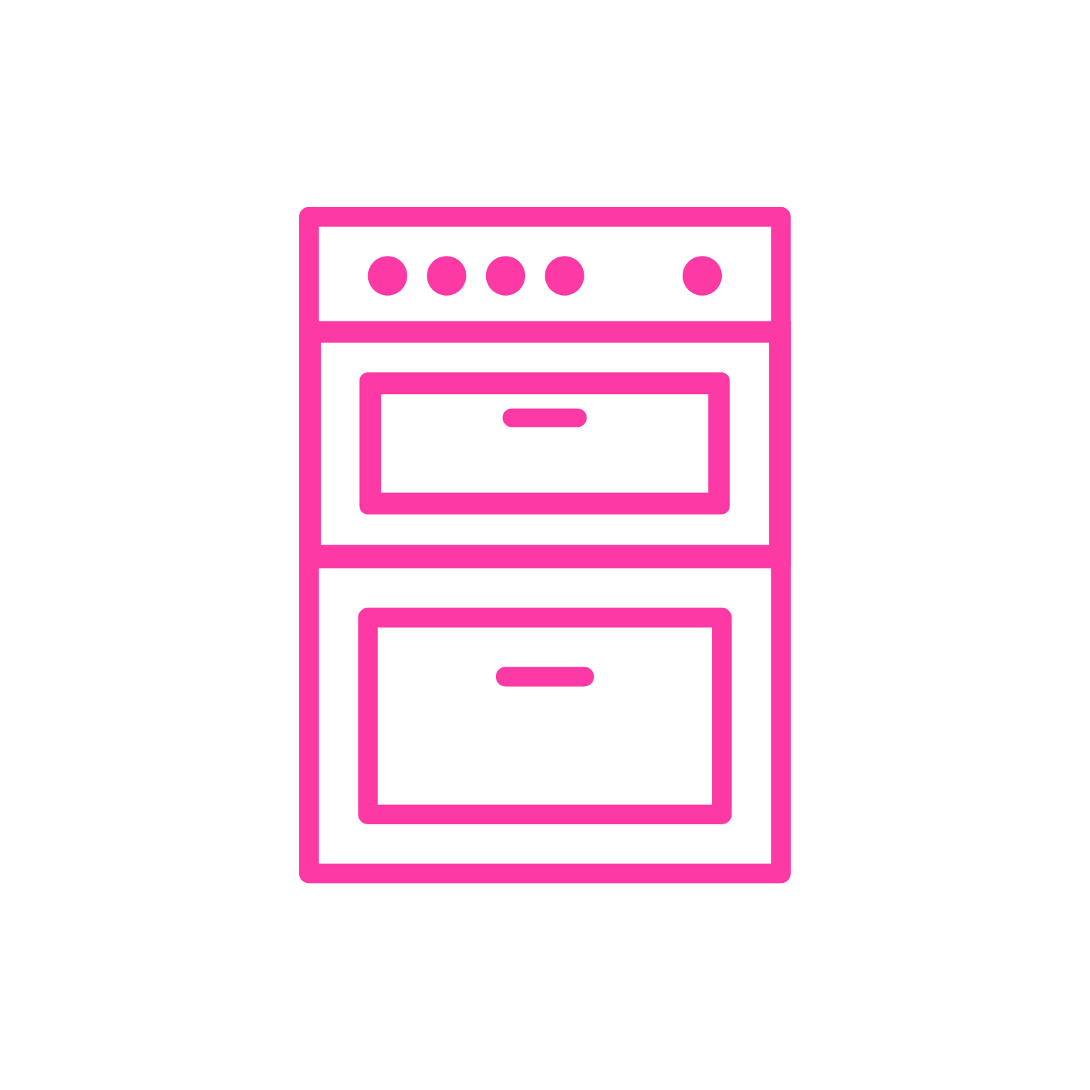 Outline of a double oven