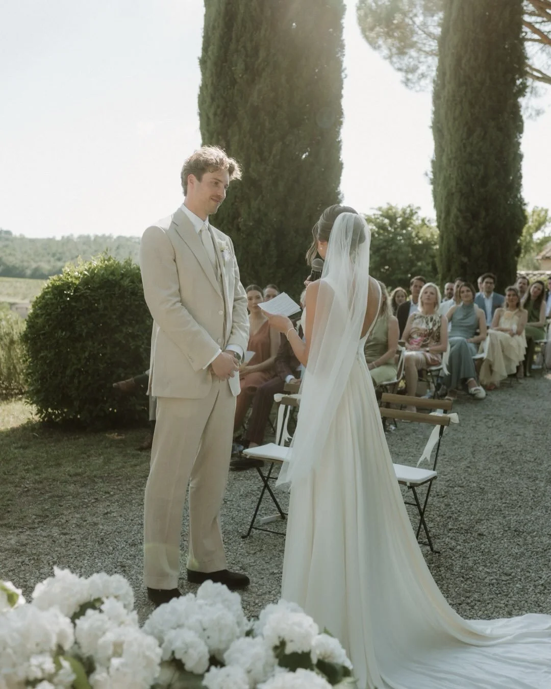 When people pour all their love into planning their wedding, it warms my heart. S &amp; C spent a weekend in Tuscany with their loved ones and wore their hearts on their sleeves. Thank you for letting me be a part of it.

A few on film 🤍

#weddingph