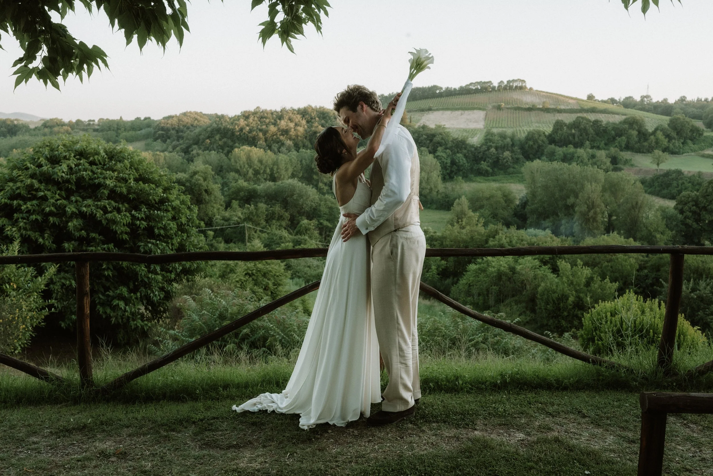 Three-Day, Unconventional Wedding at Antico Borgo San Lorenzo, Italy