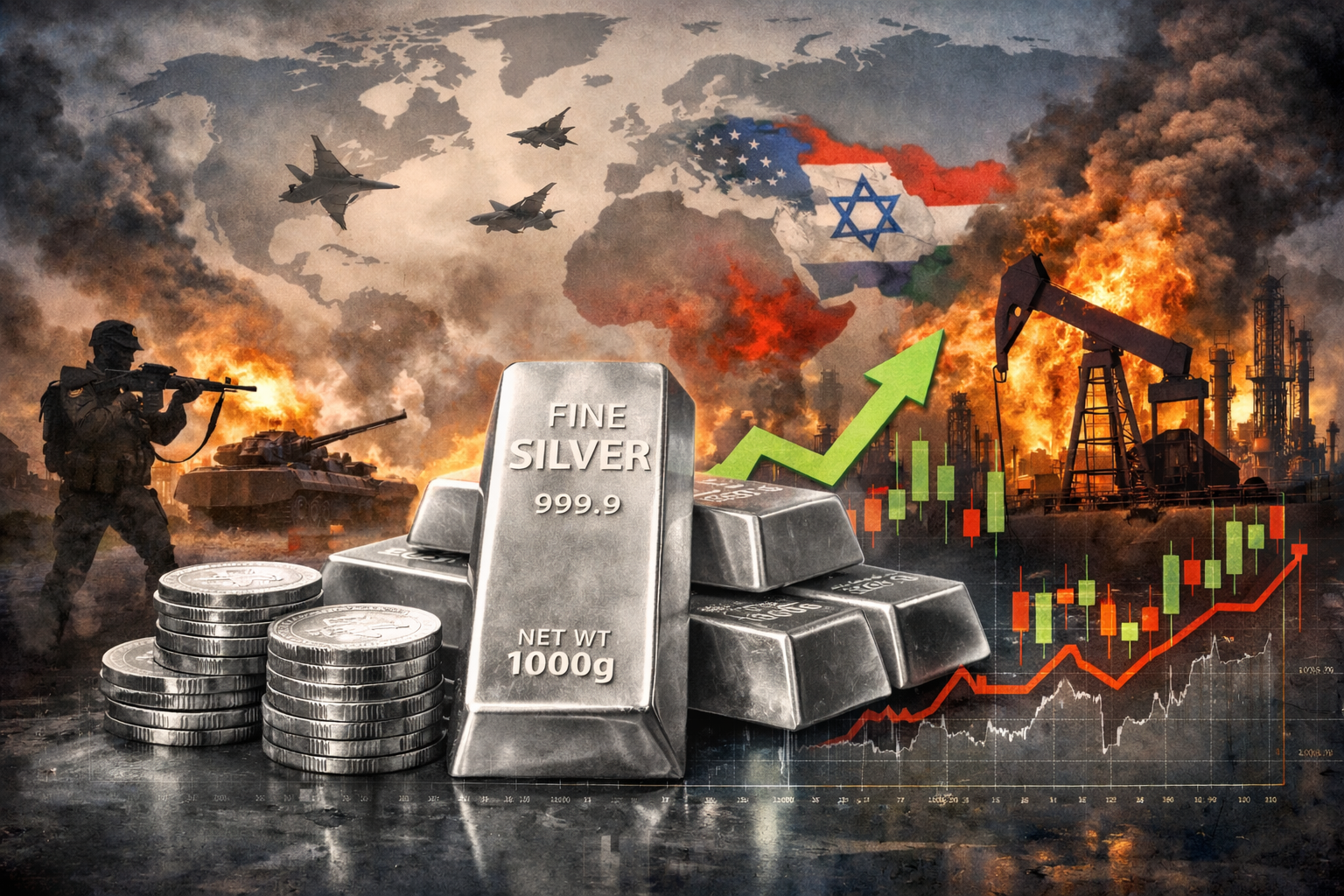 How the Israel Conflict Could Stir Up the Silver Market
