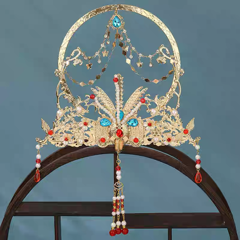 Aureole Crown for Dunhuang's Flying Apsara Holy Maidens