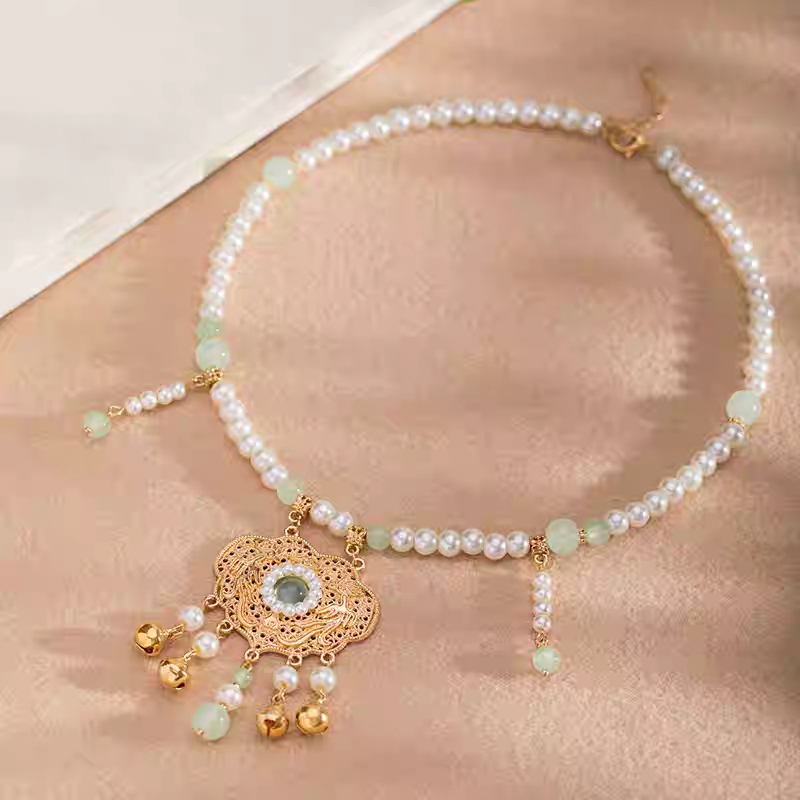 Children's Peace Lock Necklace