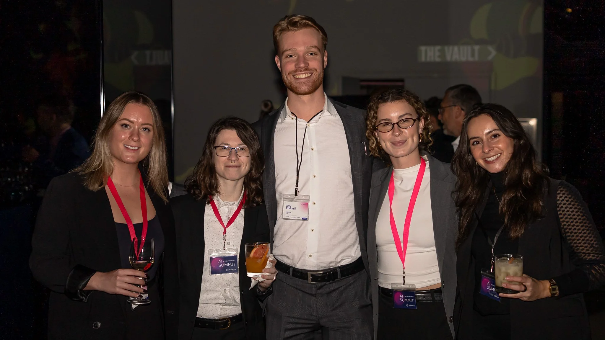 Videographer and Photographer for Cooperate AI events New York City, dark venue