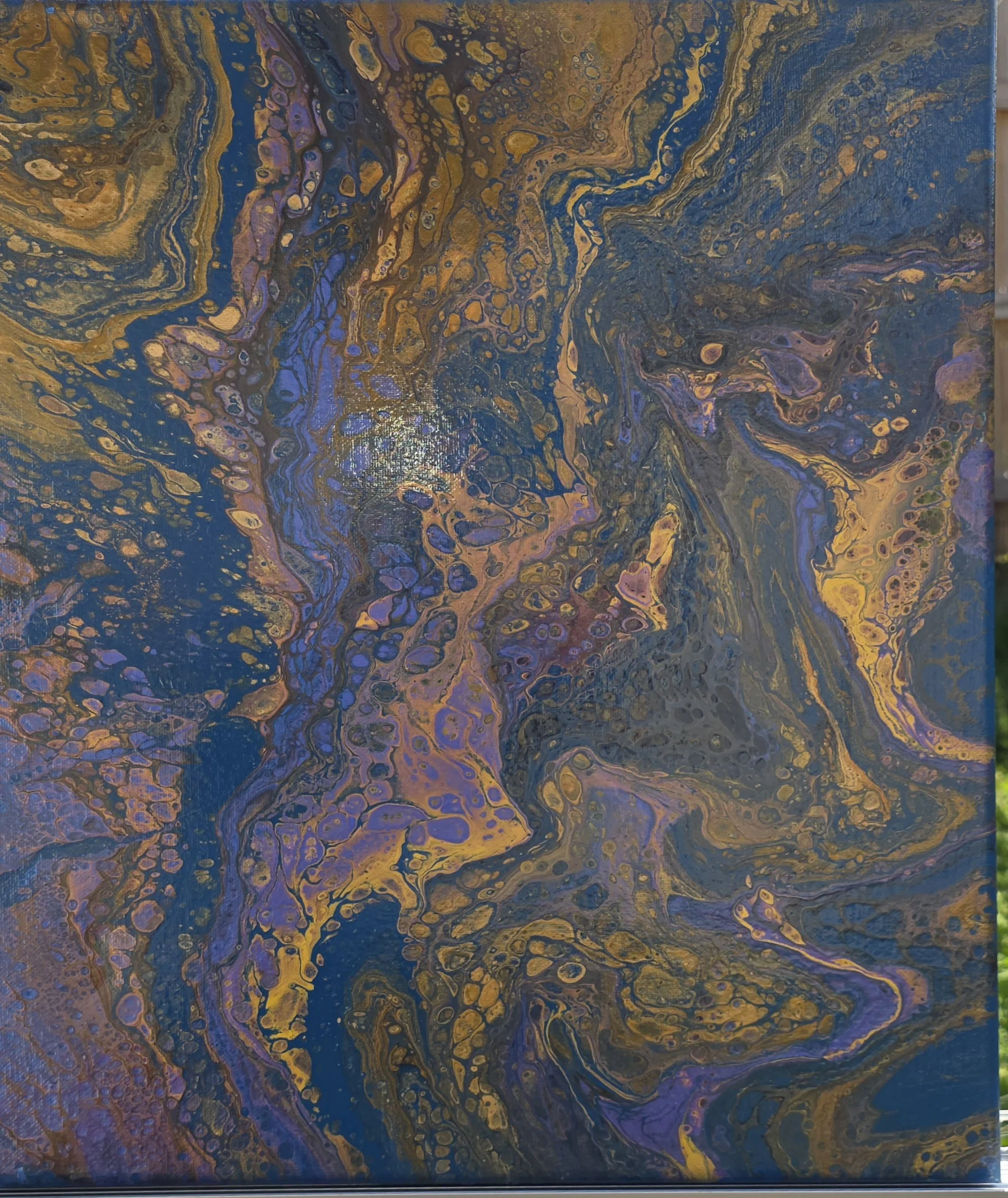 Mystical Flow Art Canvas - 16x20