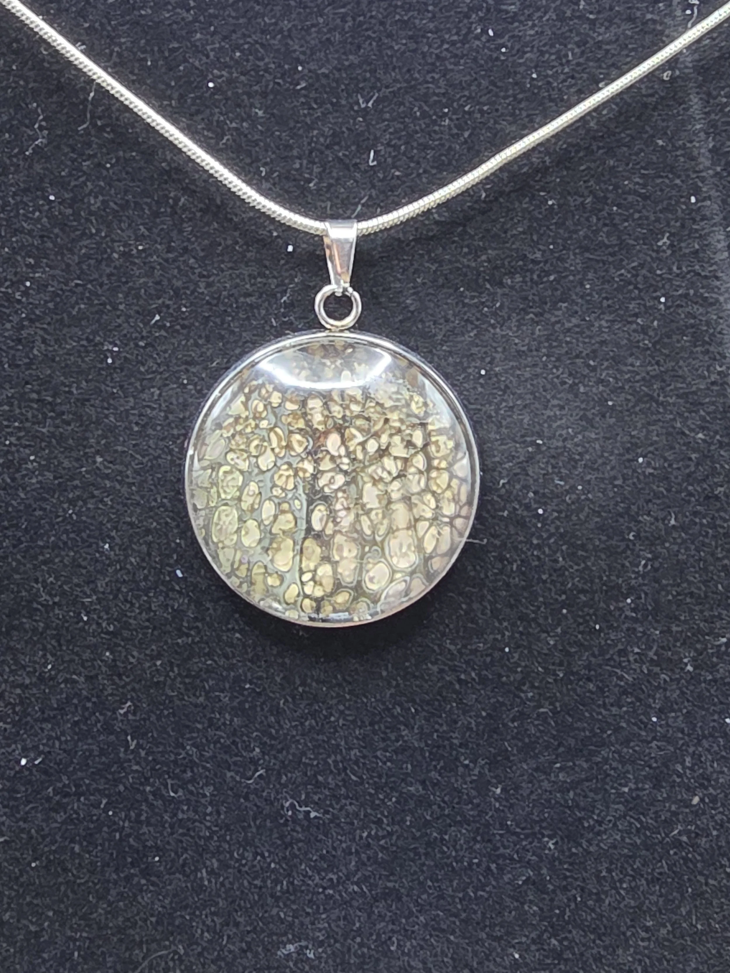 Leopard Luxe Necklace: Gold & Cream Edition