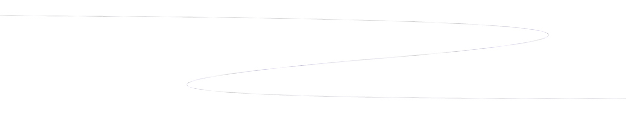 Curved dotted line resembling a constellation outline that is part of the branding identity of Aquila Landscapes Design & Build, a landscaping company in Denver, Colorado.