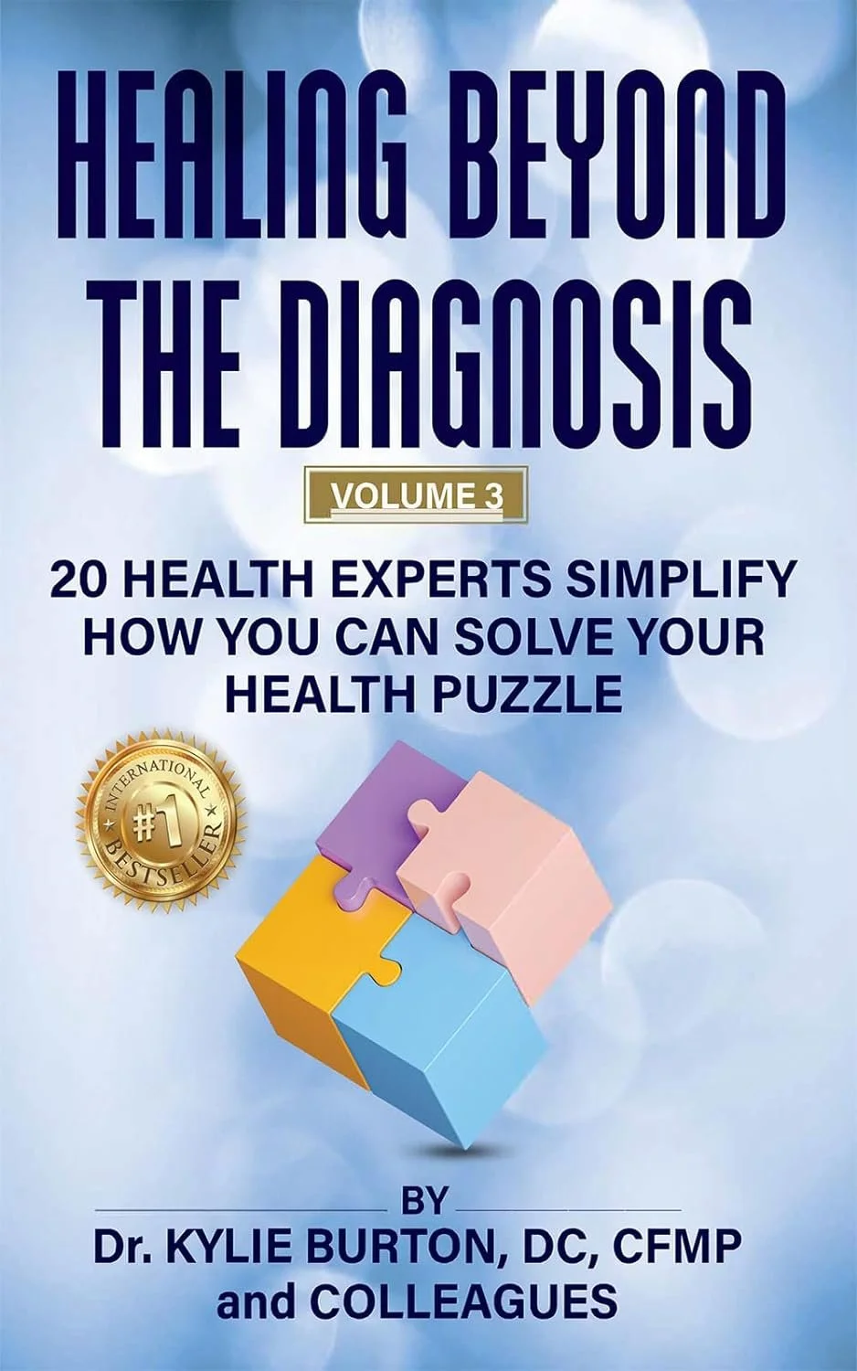 Healing Beyond the Diagnosis book featuring Dr. Trish Schneider, international bestselling author