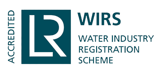 Logo for WIRS Water Industry Registration Scheme.