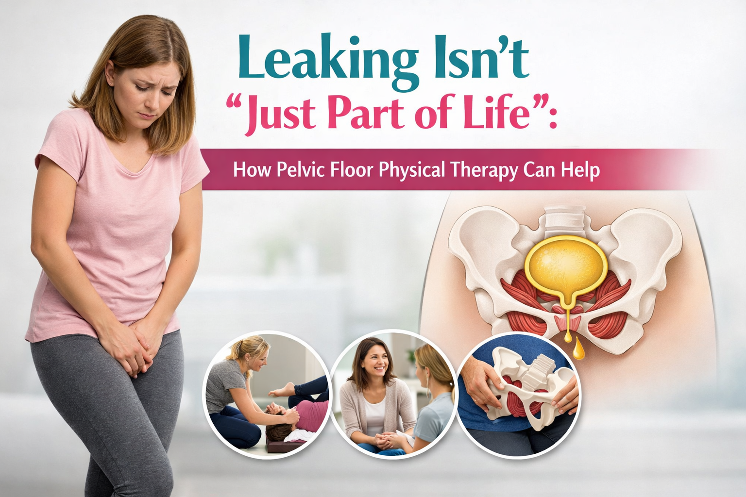 Leaking Isn’t “Just Part of Life”: How Pelvic Floor Physical Therapy Can Help