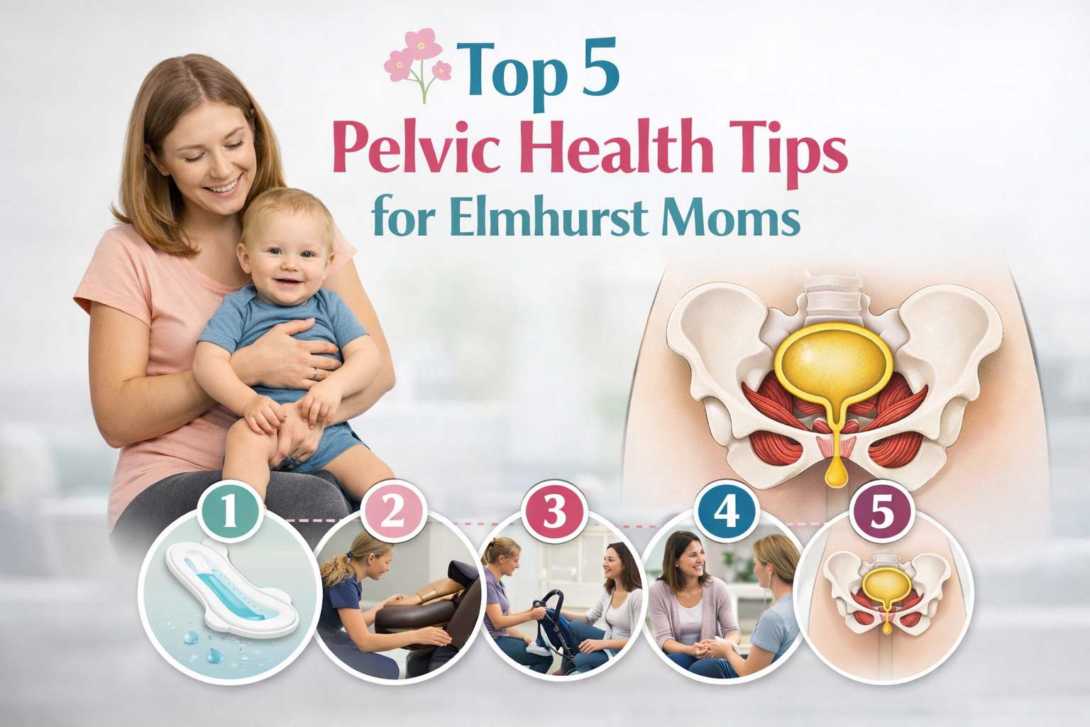 Top 5 Pelvic Health Tips for Elmhurst Moms