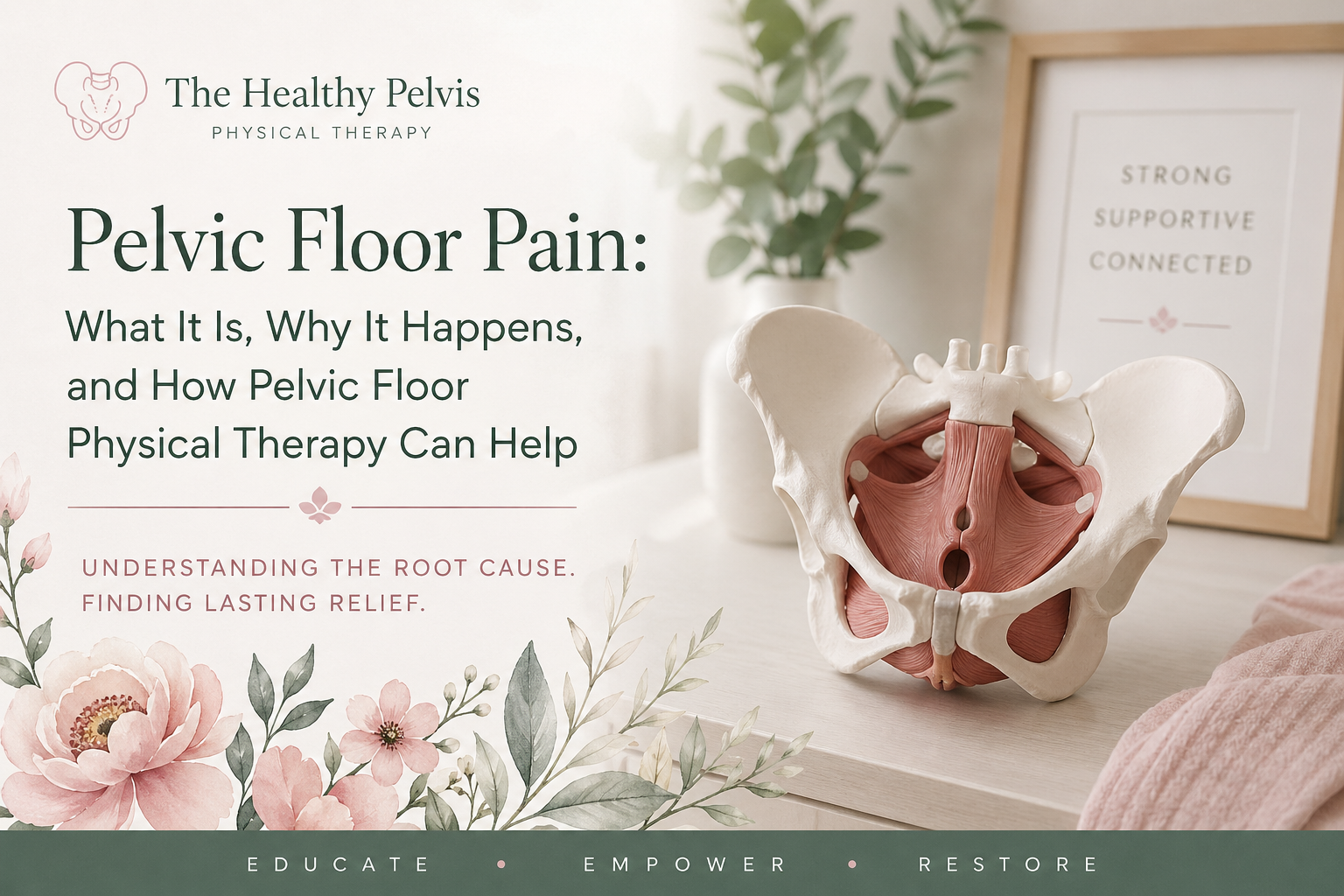 Pelvic Floor Pain: What It Is, Why It Happens, and How Pelvic Floor Physical Therapy Can Help