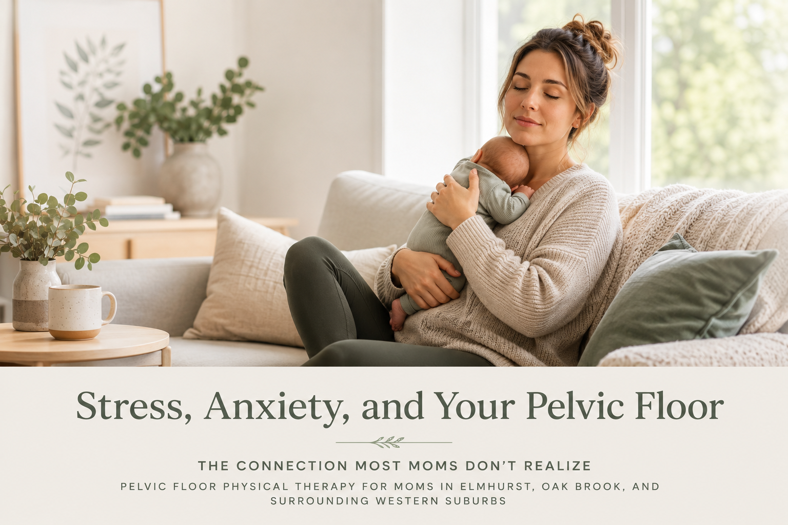 Stress, Anxiety, and Your Pelvic Floor: The Connection Most Moms Don’t Realize