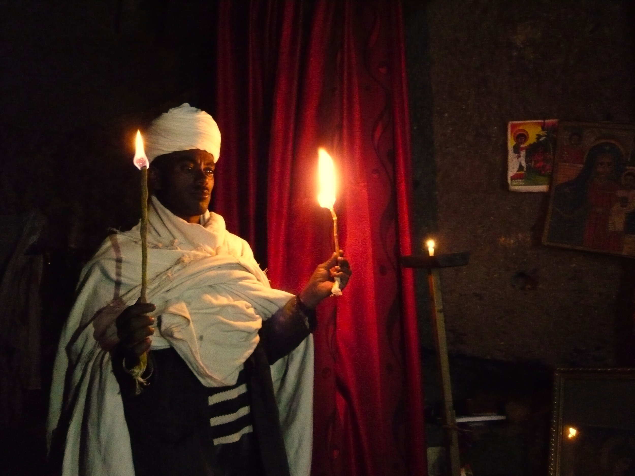 Millie Lalibela priest.JPG