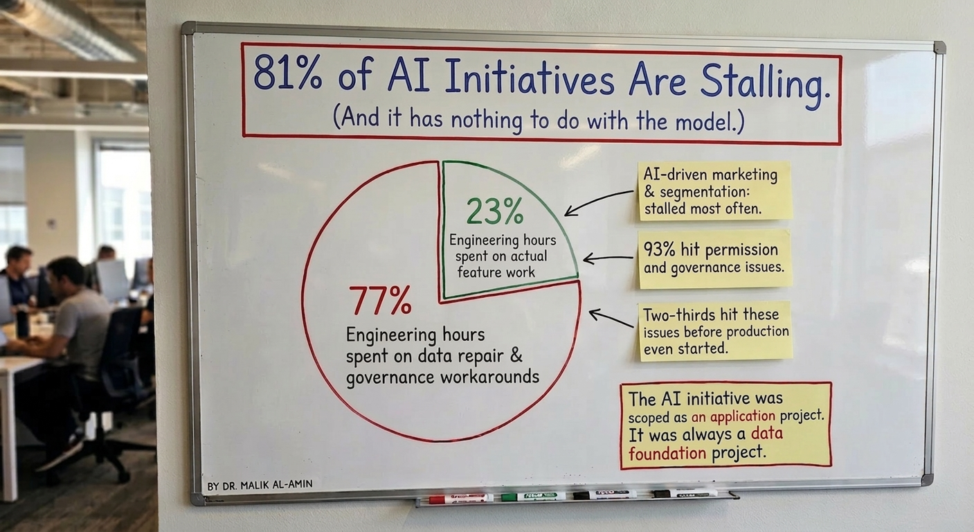81% of AI Initiatives are Stalling