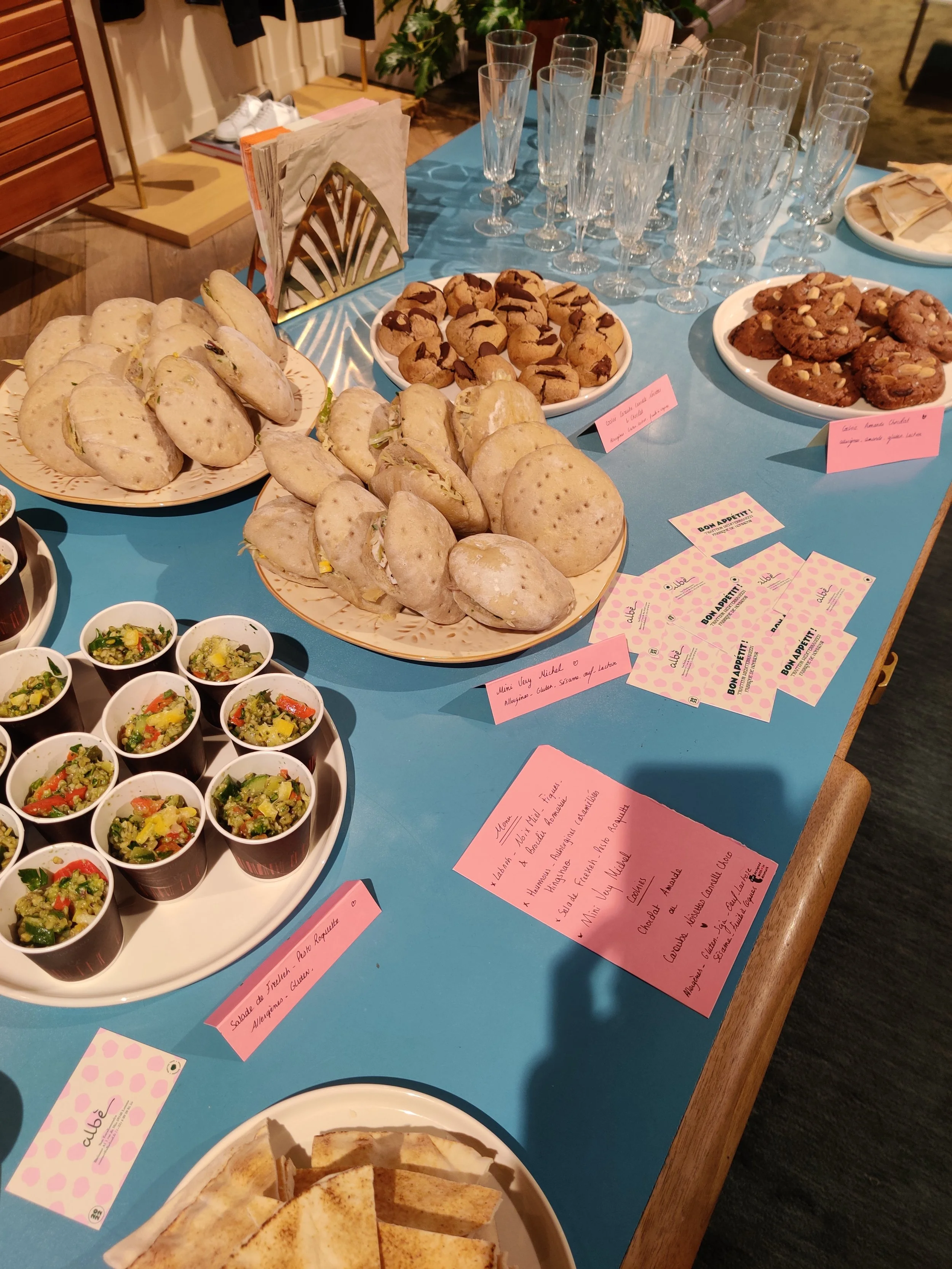 Cocktail traiteur Albè Sézane Lille