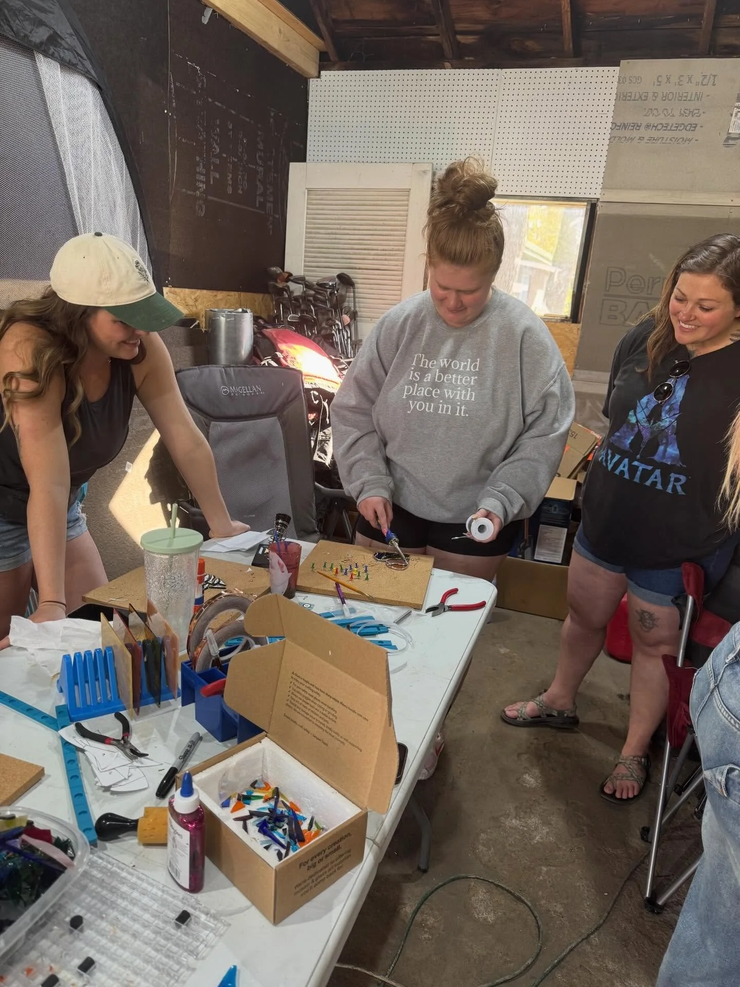 ✨practicing what we preach✨

Our team spent time making stained glass projects together because 

we value community 
we value self-care
we value having fun 

What did your self-care look like this week?