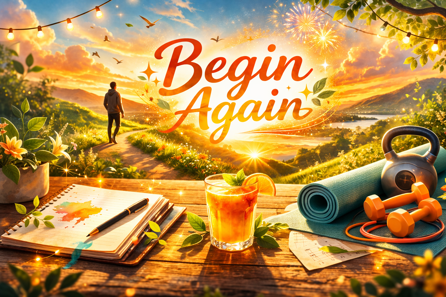 Begin, Again. 